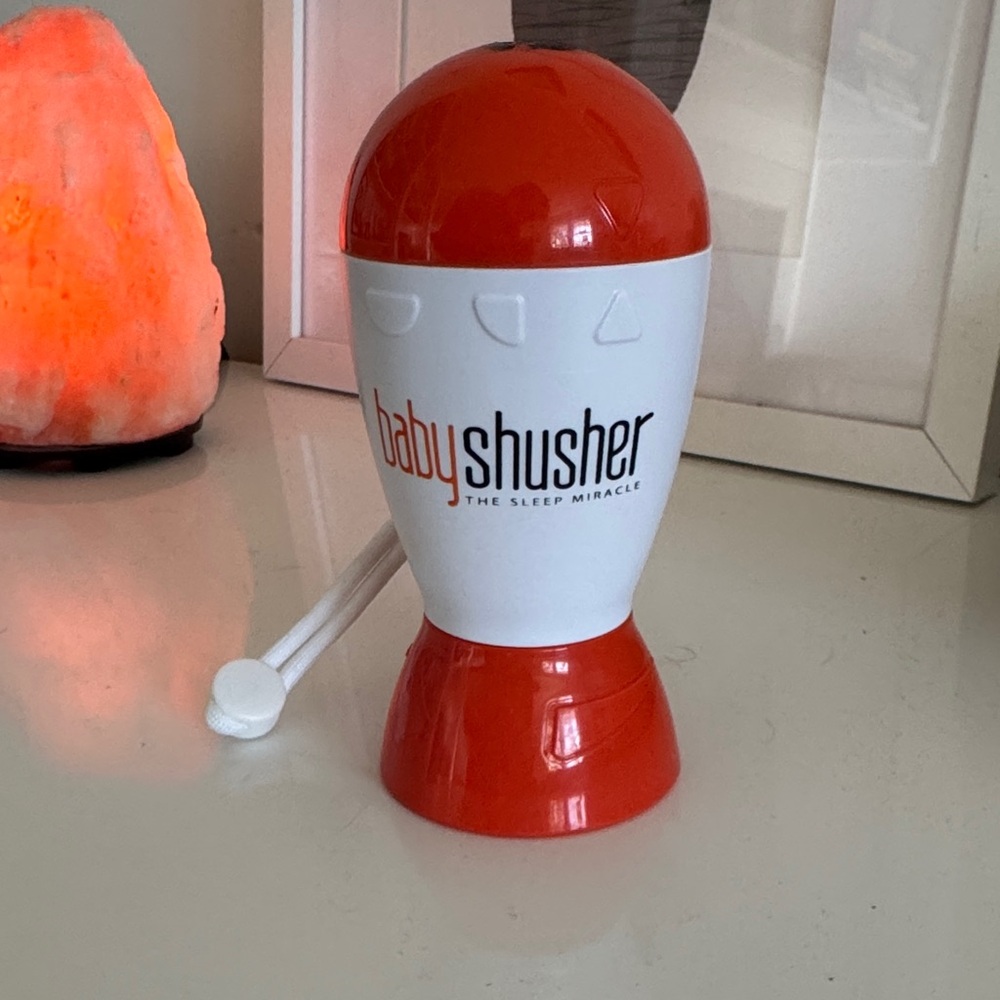 Baby Shusher Sound Machine in Red and White